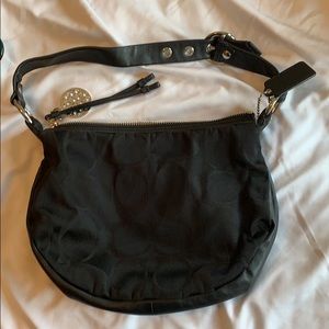 Black coach purse/hand bag (small)